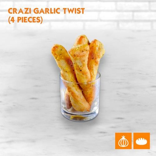 Crazi Garlic Twist (4 pieces)