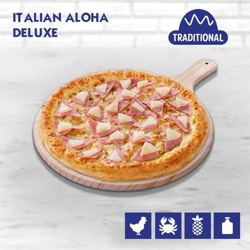 Italian Aloha Deluxe Pizza