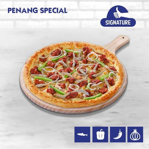 Penang Special Pizza (Ikan Bilis Pizza)