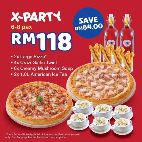 X-Party (6-8 Pax)