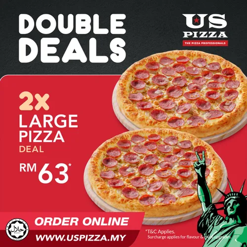 2× Large Pizza Deal